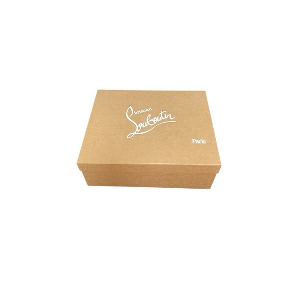 Christian Louboutin Movida 130 Nude Patent Leather Slingback Heel EU 38.5 US 8.5 - Picture 10 of 12